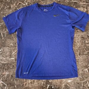Nike L Dark Blue/Purple Shirt Dri-Fit